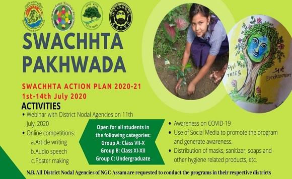 SWACHHTA PAKHWADA  -  SWACHHTA  ACTION  PLAN  2020-21